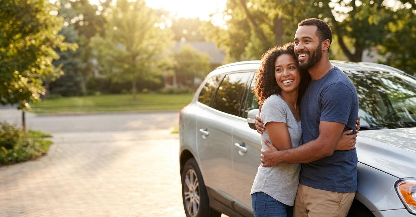 Happy drivers who saved on car insurance